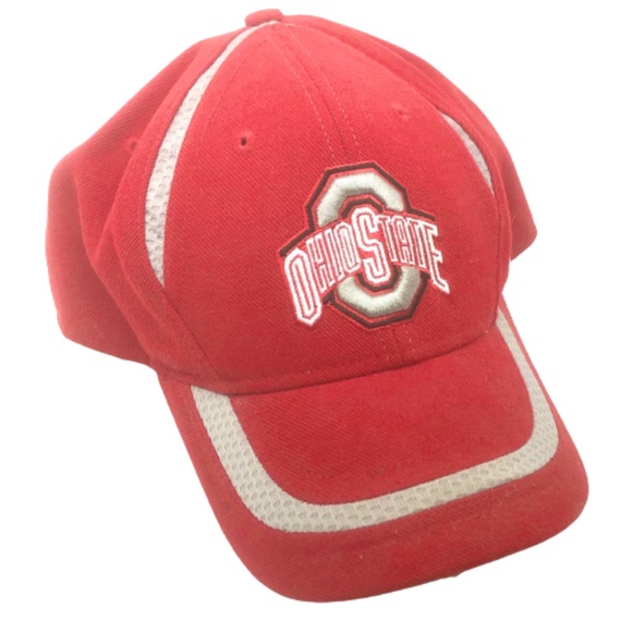 Nike OHIO STATE BUCKEYES College Football Red Baseball Cap~ONE SIZE FITS ALL - Picture 1 of 4